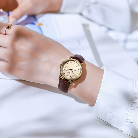 legant Women's Leather - Strap Watch